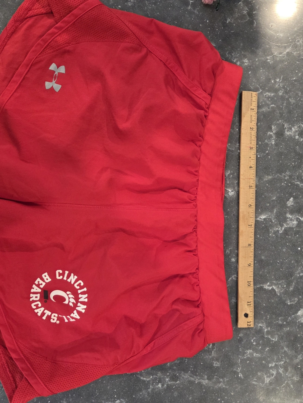 Under Armour Red Cincinnati Bearcats Athletic Shorts